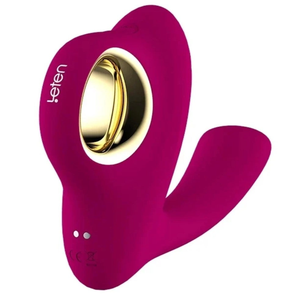 Leten Wet Sucking Massager Klitoral ve G-Spot Emiş Güçlü Isıtmalı Vibratör