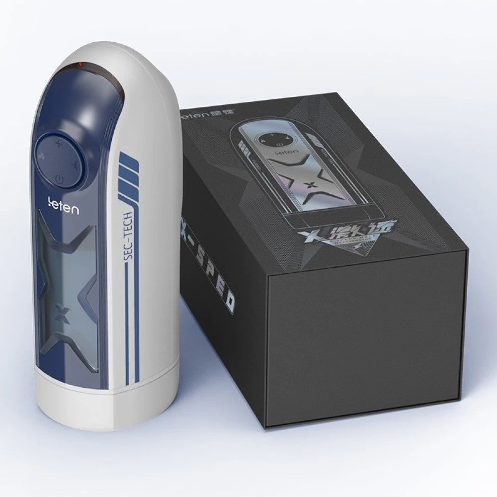 Leten X-Turbo İleri Geri Hareketli Isıtmalı ve Sesli Otomatik Masturbator