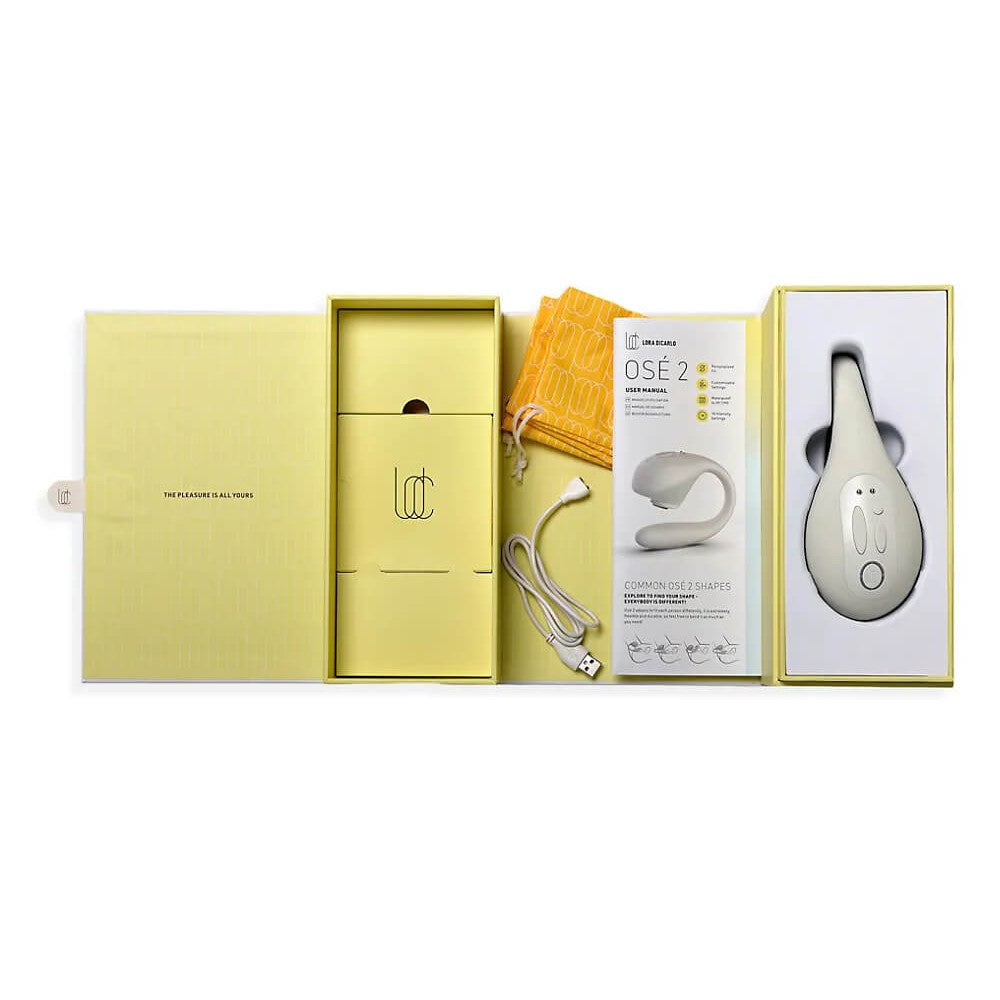 Lora DiCarlo Ose 2 Dual Massager Premium Robotic Massager Ultra Emiş Güçlü Vibrator