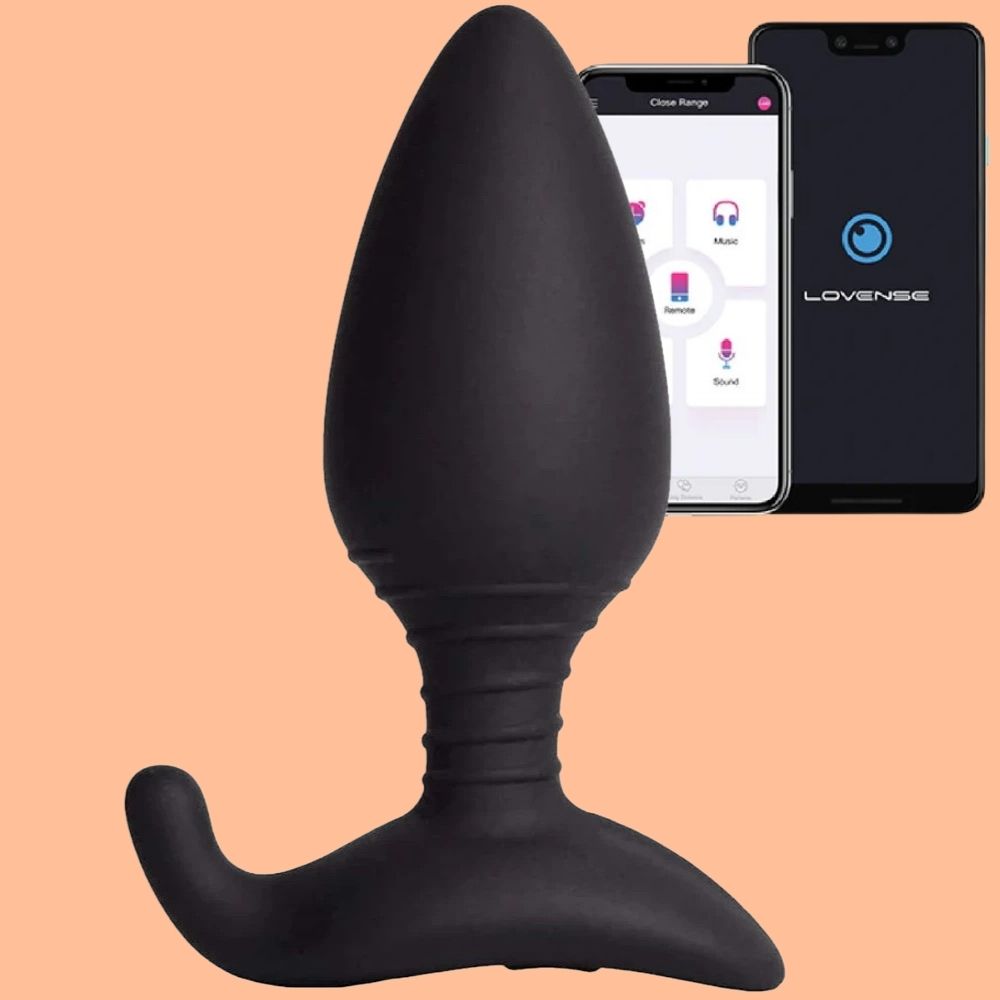 Lovense Hush 38 mm Telefon Kontrollü Titreşimli Anal Plug