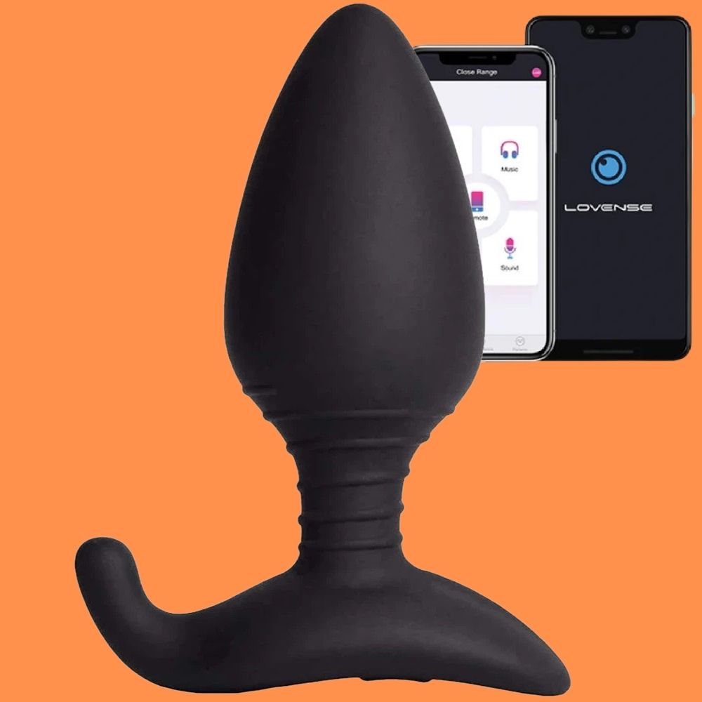 Lovense Hush 44.5 mm Telefon Kontrollü Titreşimli Anal Plug