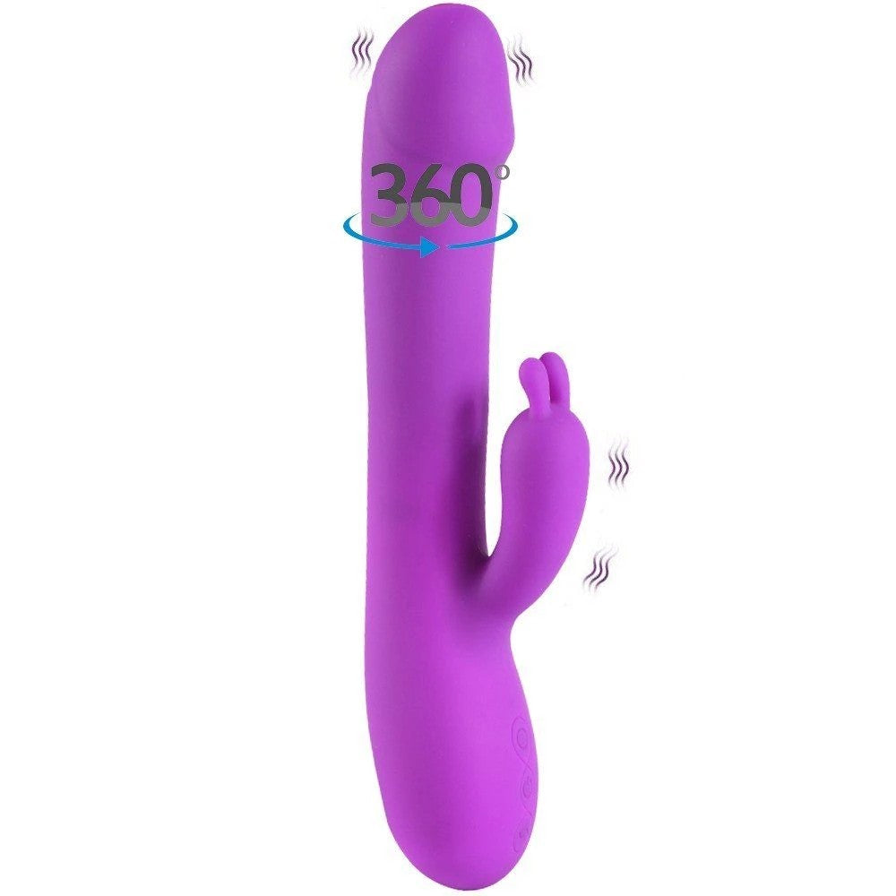 Shequ Mat Vibe Dönebilen Hareketli Klitoral Rabbit Vibratör SQ-V10091