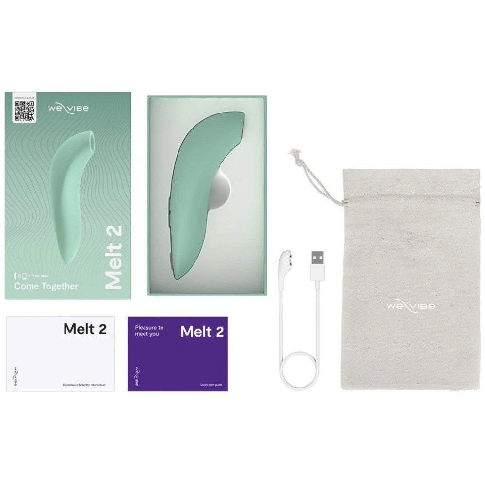 We-Vibe Melt 2 Telefon Kontrollü Emiş Güçlü Vibratör Sage