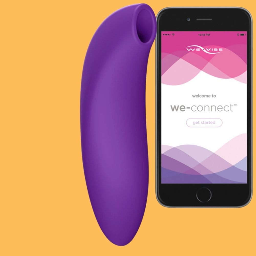 We-Vibe Melt 2 Telefon Kontrollü Emiş Güçlü Vibratör Purple