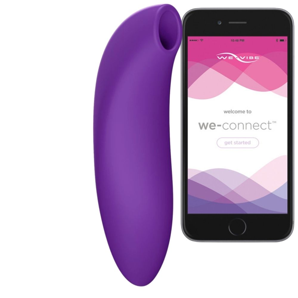 We-Vibe Melt 2 Telefon Kontrollü Emiş Güçlü Vibratör Purple