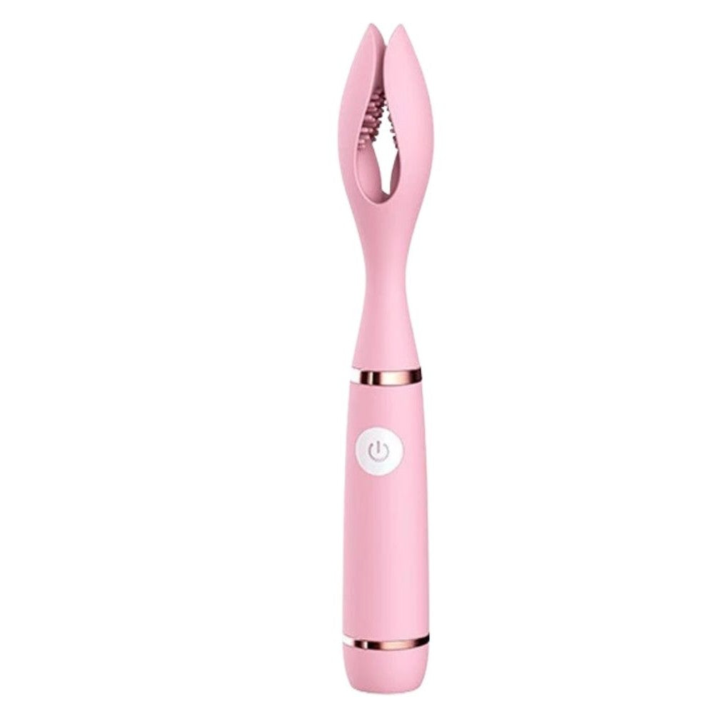 Spark Of Love Ripple YY Shape Stimulator Vibrator Pink