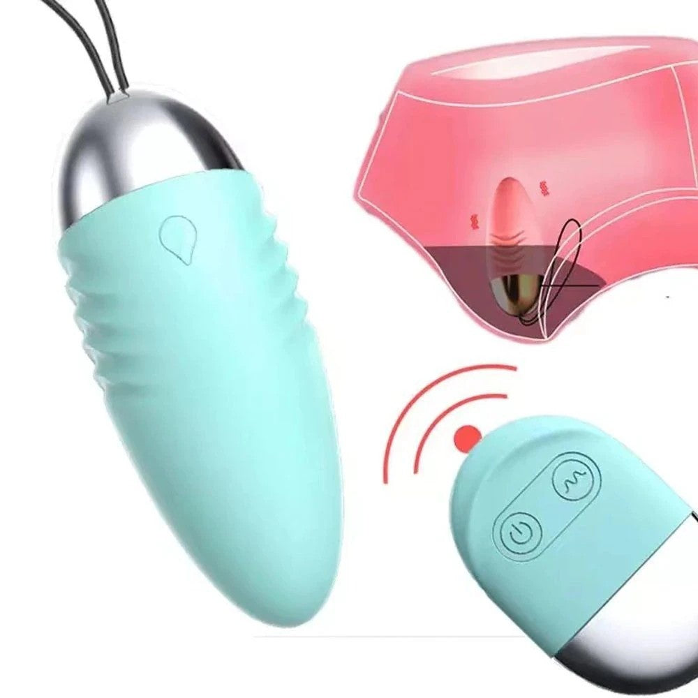 Spark Of Love 10 Mod Uzaktan Kumandalı Egg Vibrator Mint Green