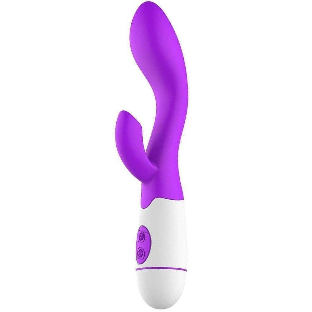 Berius Curve 30 Modlu Şarjlı G-spot Rabbit Vibrator Purple