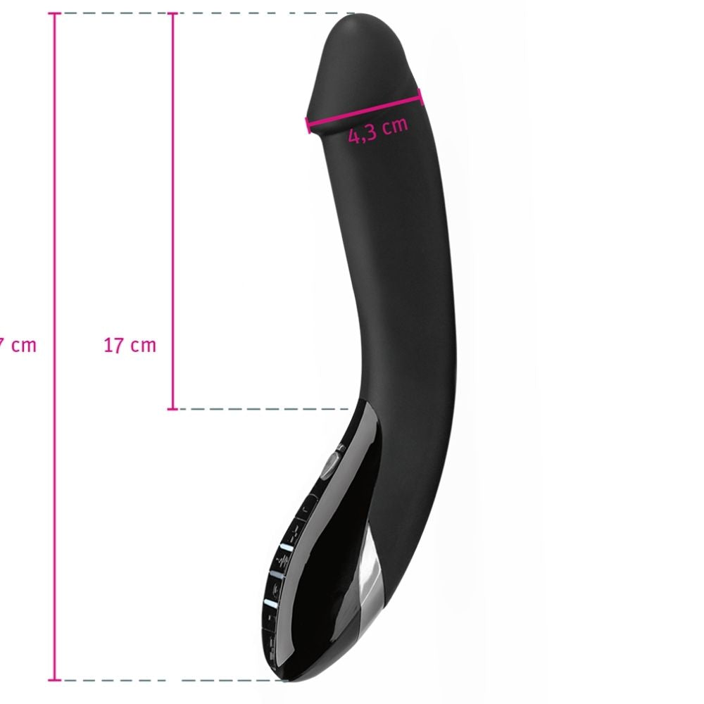 Mystim Electric Tickling Truman Black Edition G-Spot Vibrator