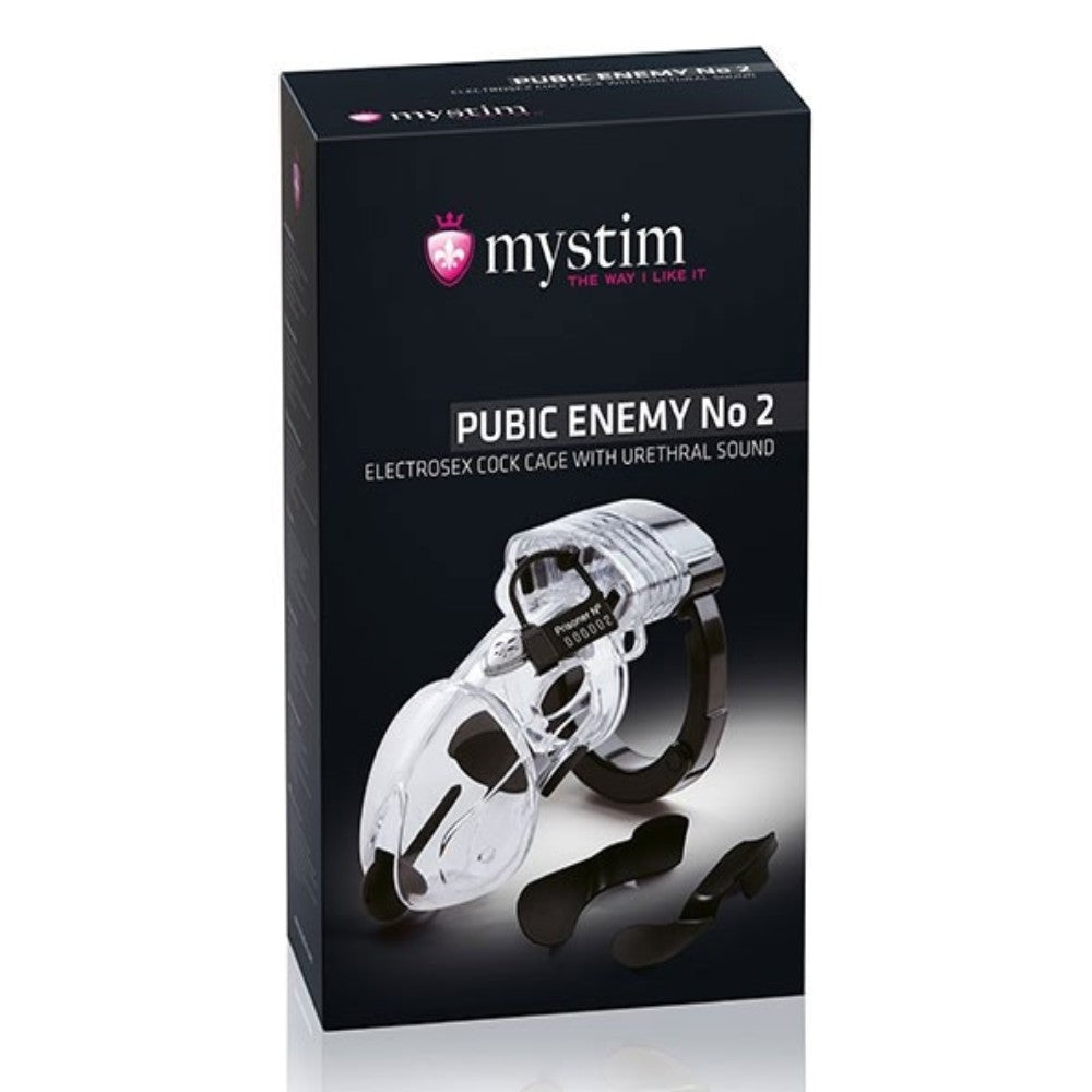 Mystim Pubic Enemy No. 2 Cock Cage Penis Kafesi