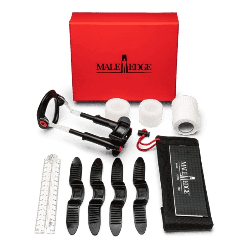Male Edge Pro Kit Penis Enlarger Profosyonel Penis Traksiyon Cihazı