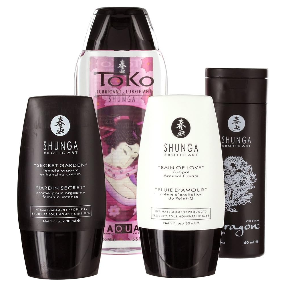 Shunga Erotica Art Naughty Kit Çiftlere Özel Kayganlaştırıcı Set