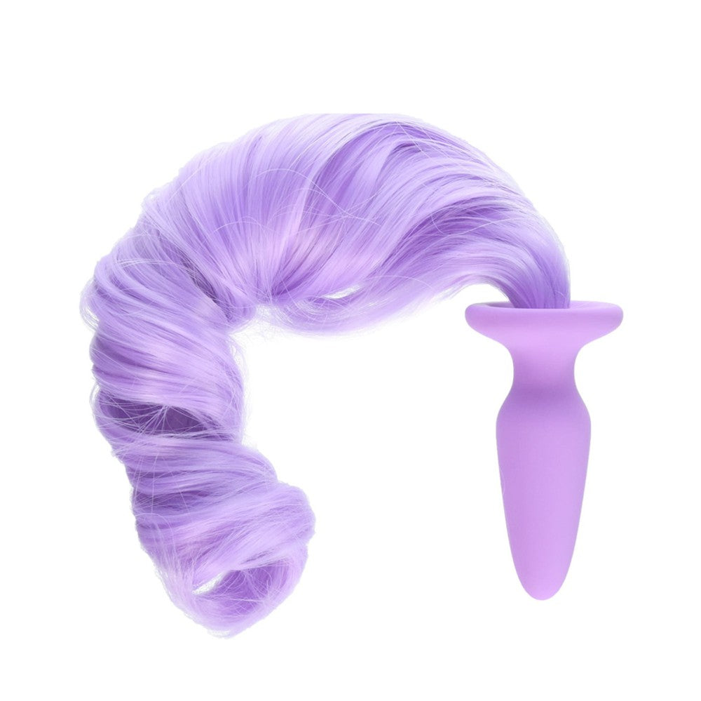NS Novelties Unicorn Tails Pastel Purple Kuyruklu Anal Plug