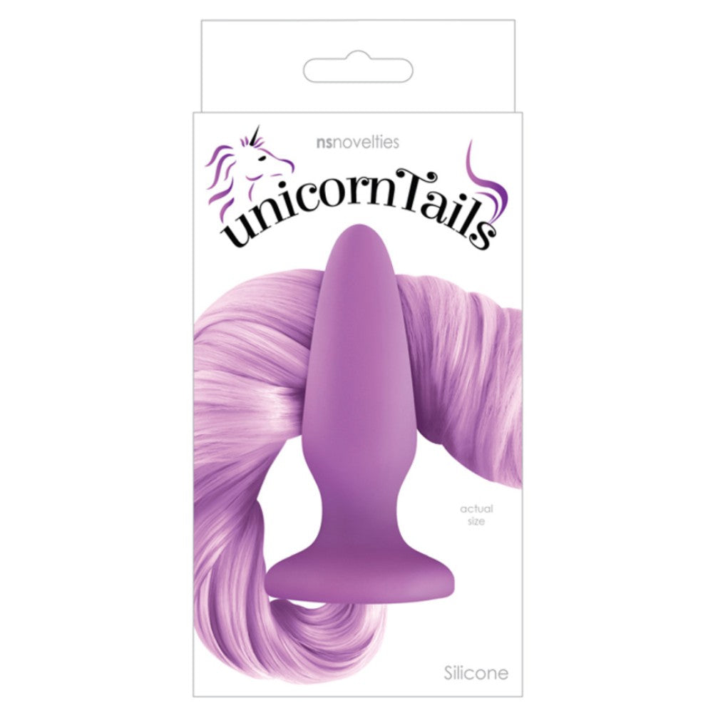 NS Novelties Unicorn Tails Pastel Purple Kuyruklu Anal Plug