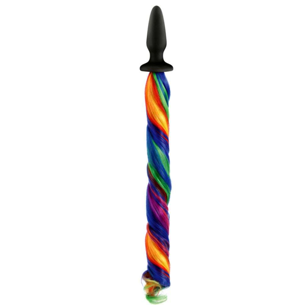 NS Novelties Unicorn Tails Pastel Rainbow Kuyruklu Anal Plug
