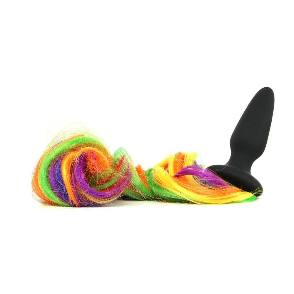 NS Novelties Unicorn Tails Pastel Rainbow Kuyruklu Anal Plug