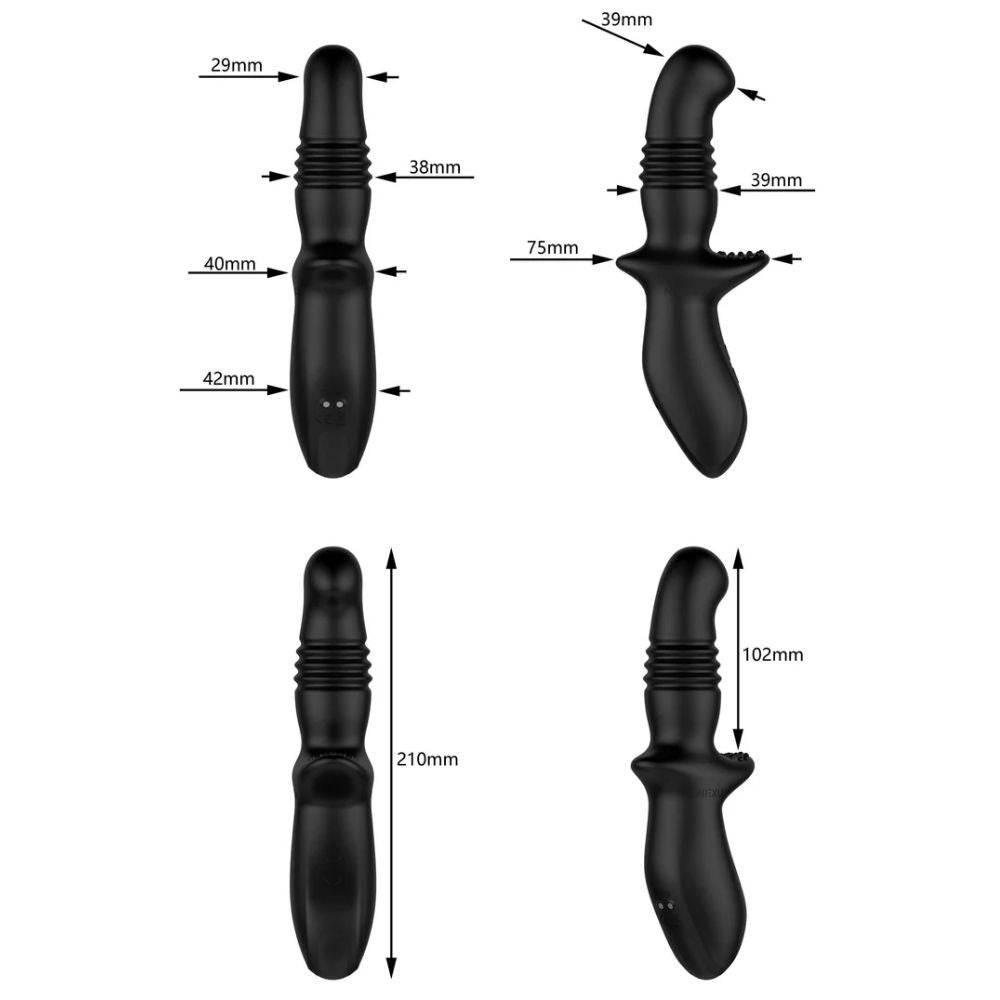 Nexus Thrust Anal Thrusting Hareketli Prostat Vibratör