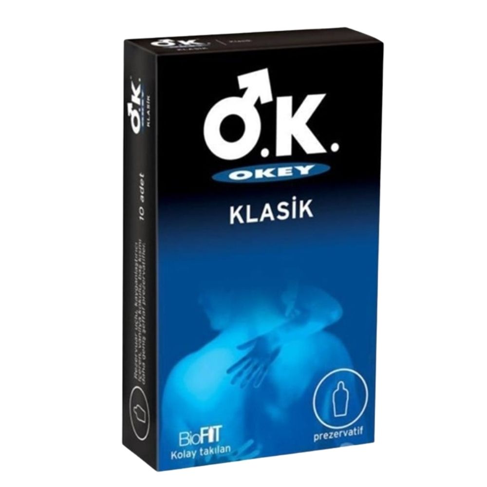 Okey Klasik 10'lu Prezervatif Kondom