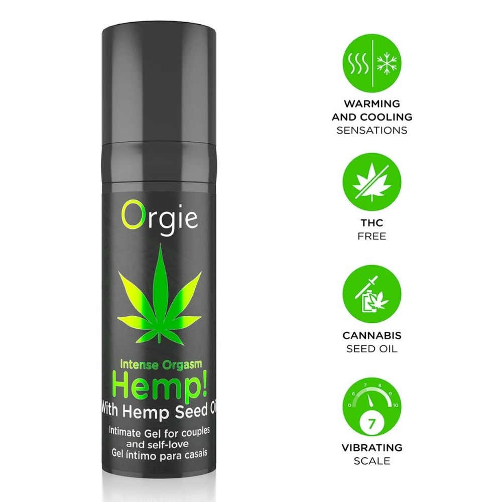 Orgie Intense Orgasm Hemp With Hemp Seed Oil Gel 15 Ml