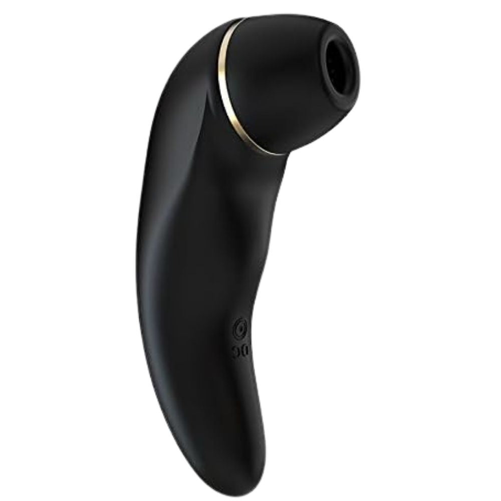 Oral Sex Series Womanizer Pink Emiş Güçlü Çift Taraflı Vibratör Black