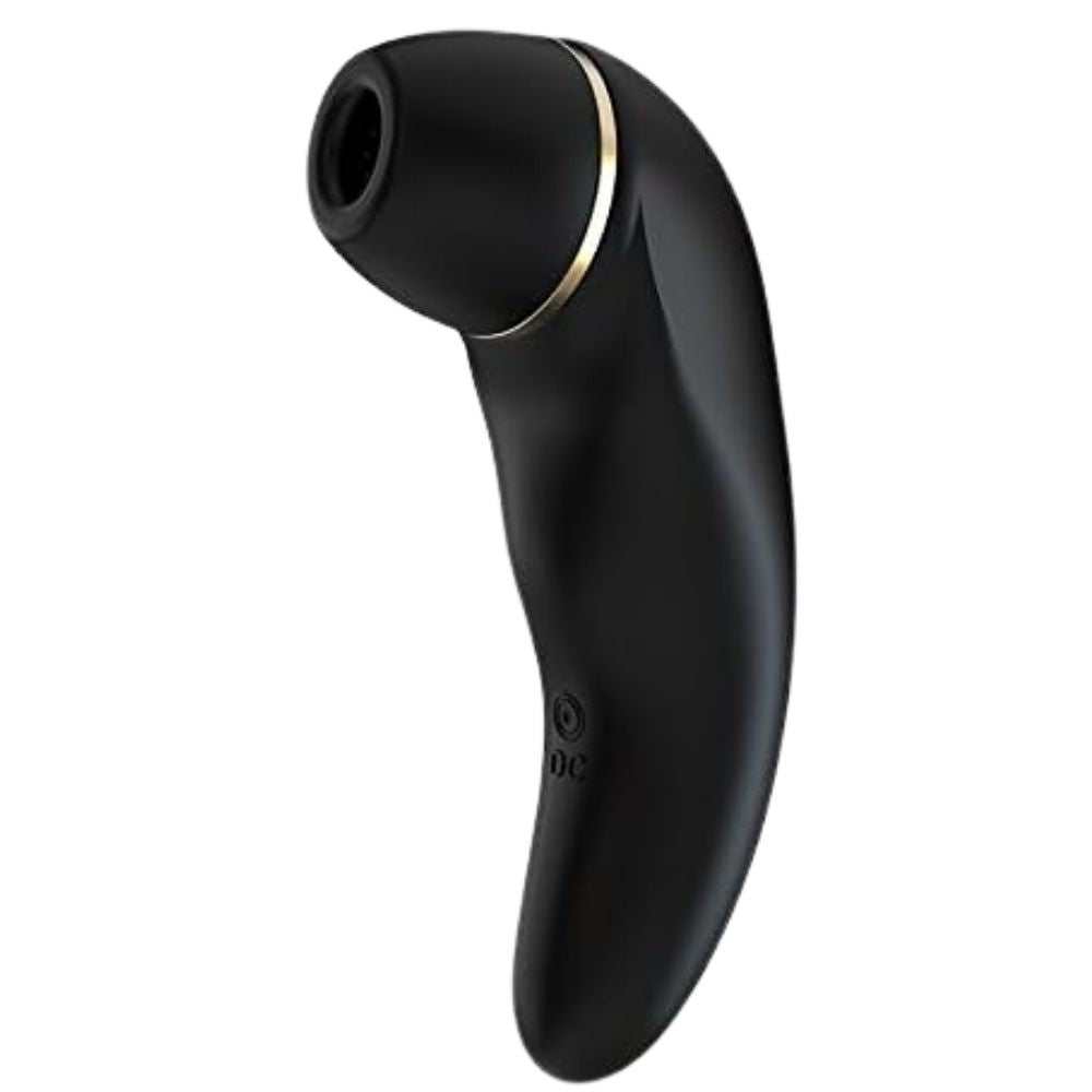 Oral Sex Series Womanizer Pink Emiş Güçlü Çift Taraflı Vibratör Black