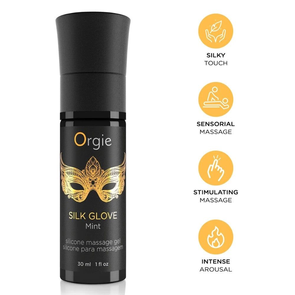 Orgie Silk Glove Silikon Bazlı Masaj Jeli 30 Ml.