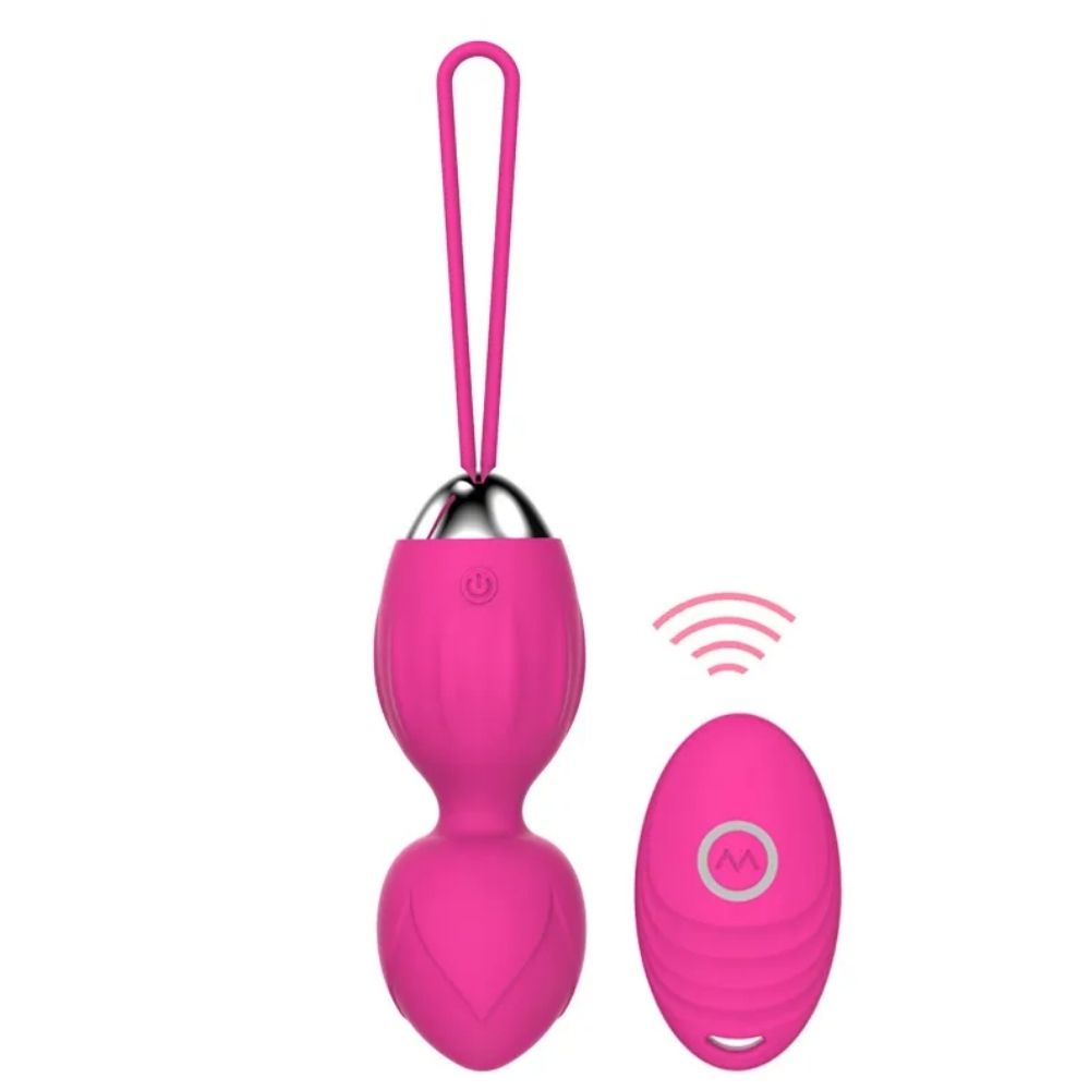 Premium Love Balls Uzaktan Kumandalı Kegel Egg Vibrator Pink