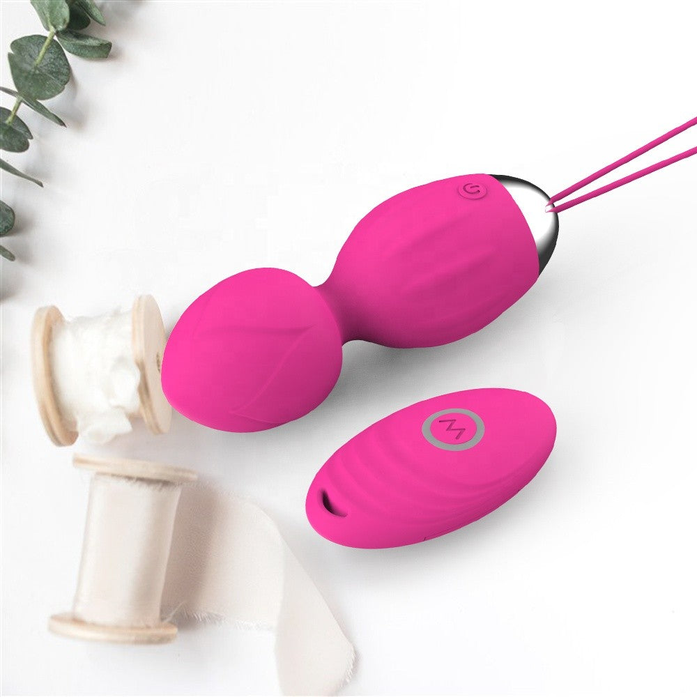 Premium Love Balls Uzaktan Kumandalı Kegel Egg Vibrator Pink