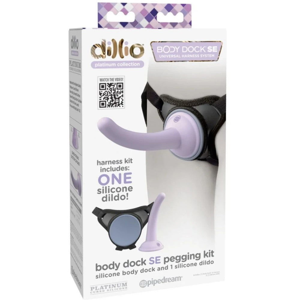 Pipedream Dillio Platinum Body Dock Se Pegging Kiti