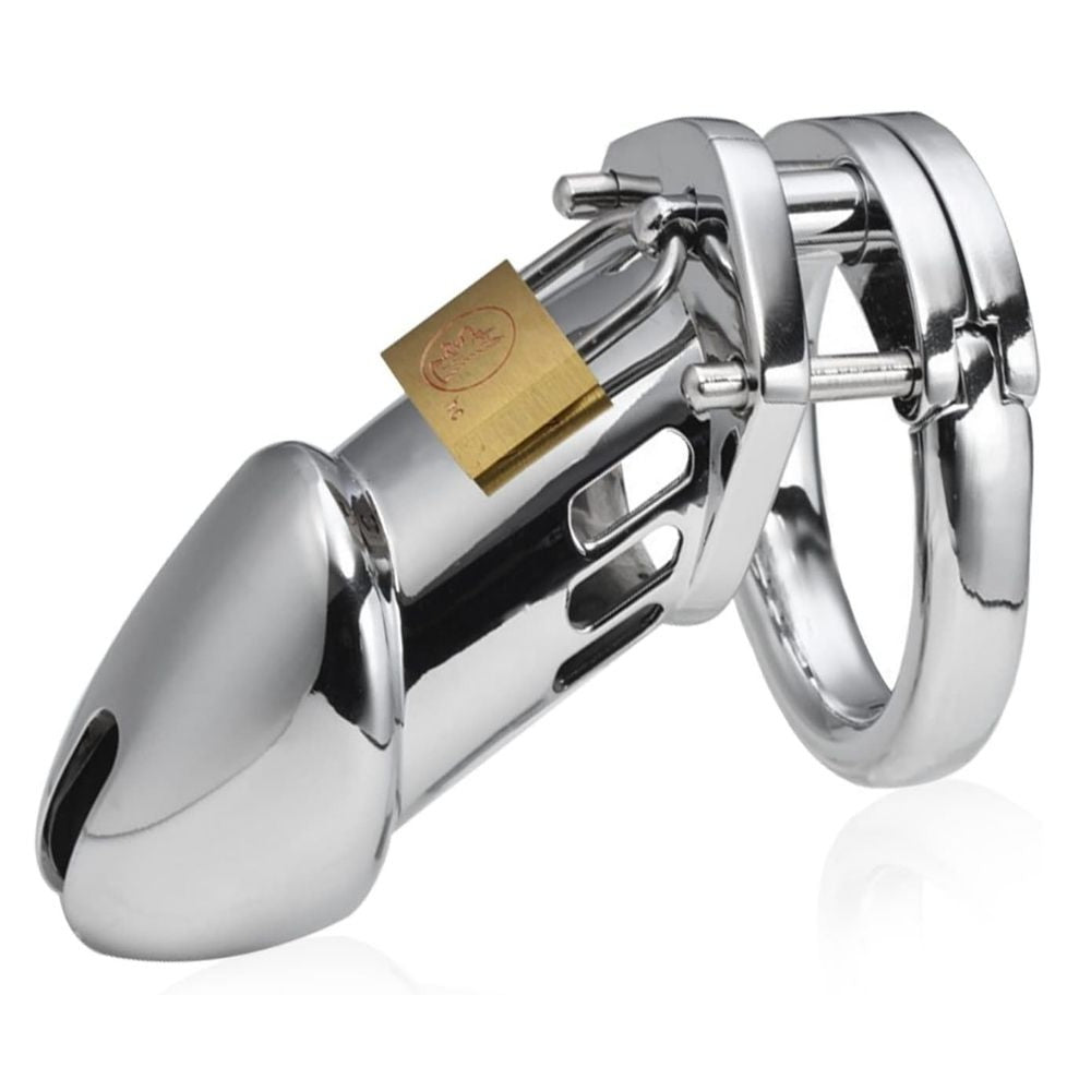 Master Male Chastity Cock Cage Metal Penis Kilidi 50 mm
