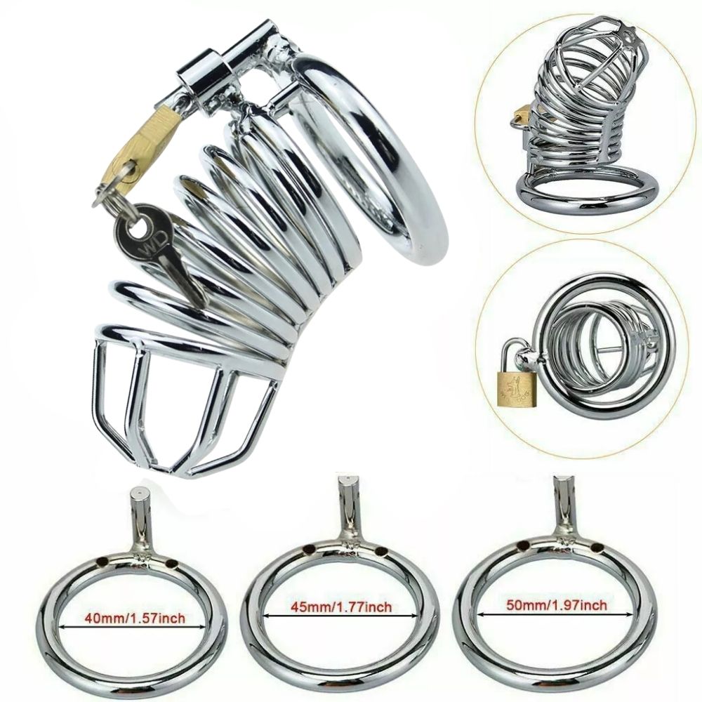 Dreams Male Chastity Cage Lock Device Penis Kilidi 45 mm