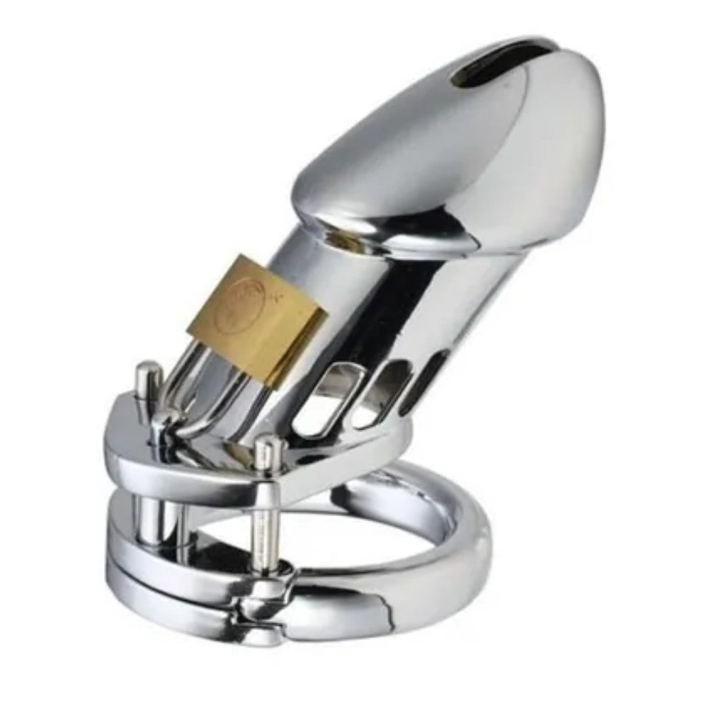 Master Male Chastity Cock Cage Metal Penis Kilidi 50 mm