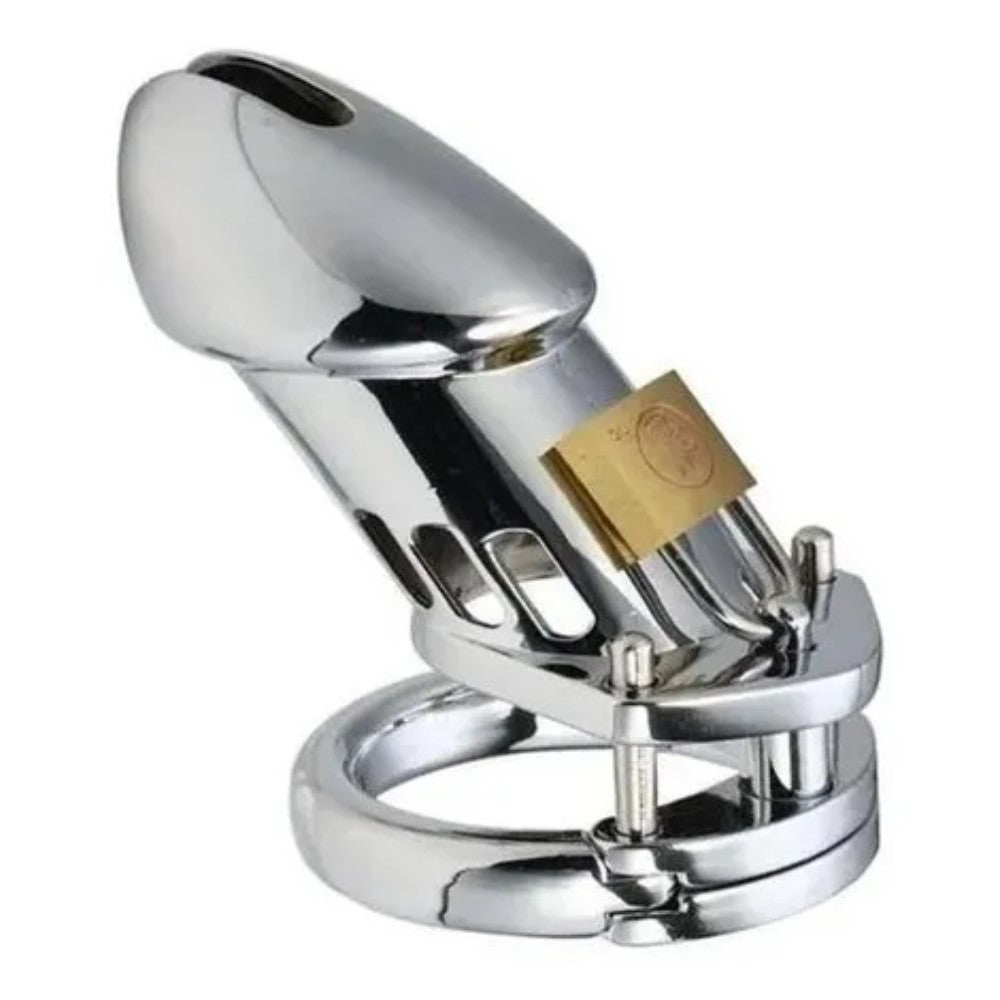 Master Male Chastity Cock Cage Metal Penis Kilidi 40 mm