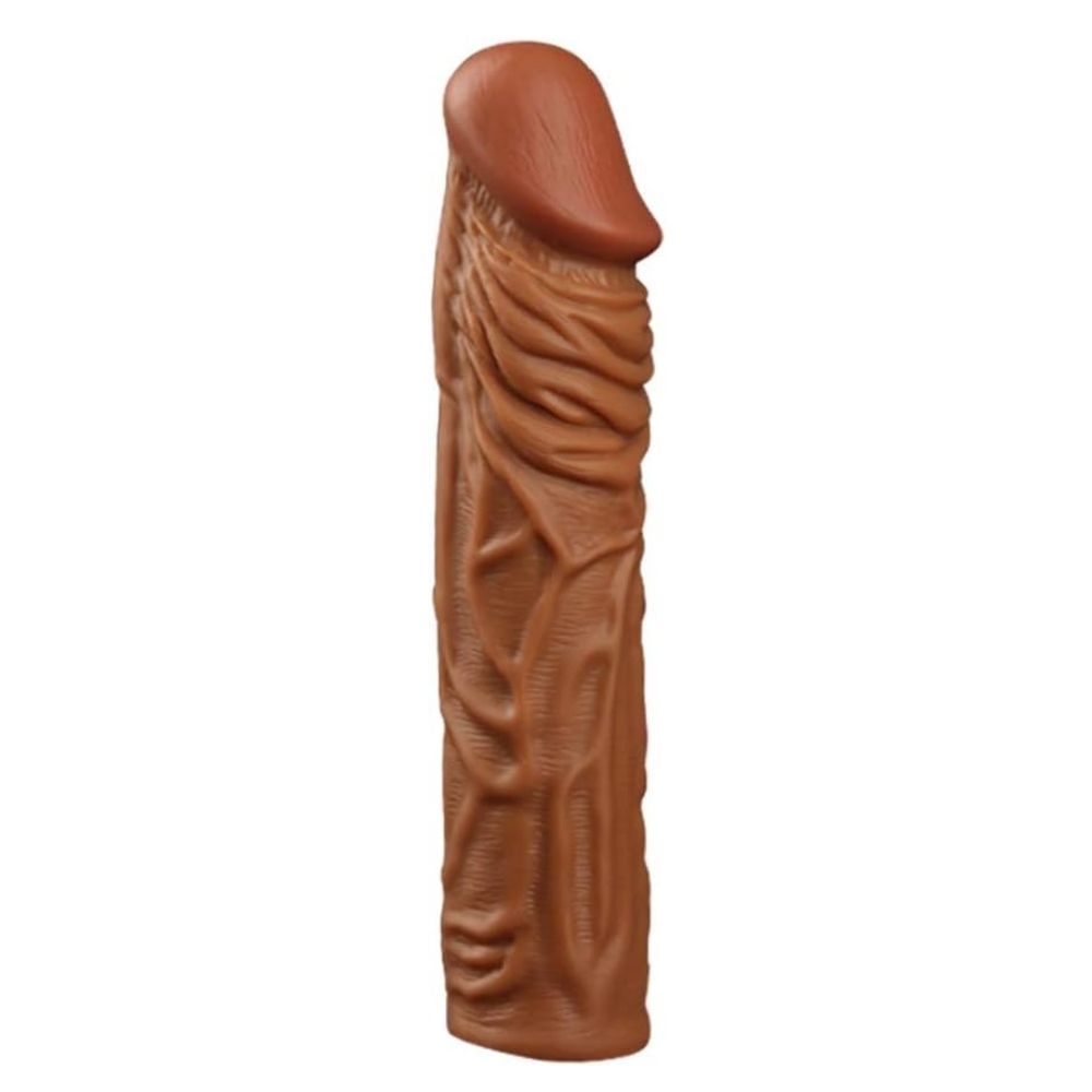 Mega Enlarger Sleeve Aftio Yumuşak Et Doku Realistik Penis Kılıfı