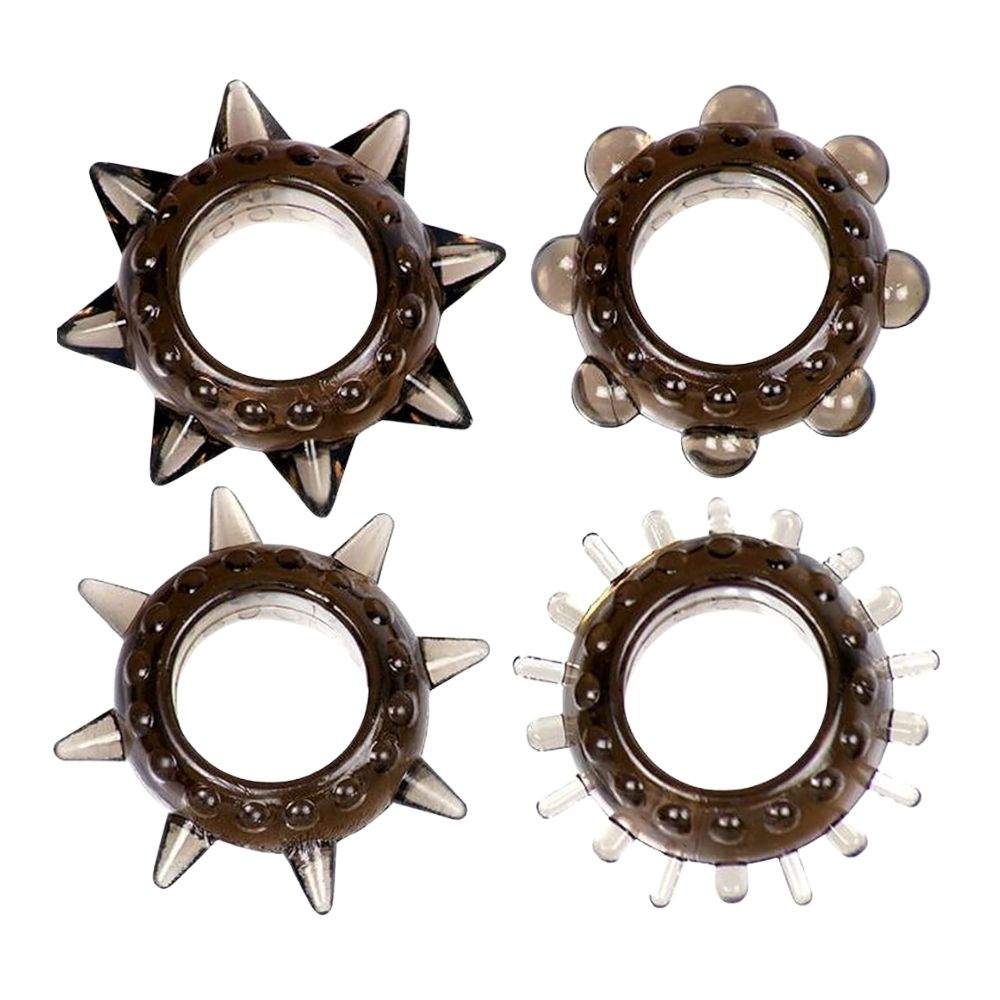 Support Ring Play 4'lü Penis Halkası Set B-WR001