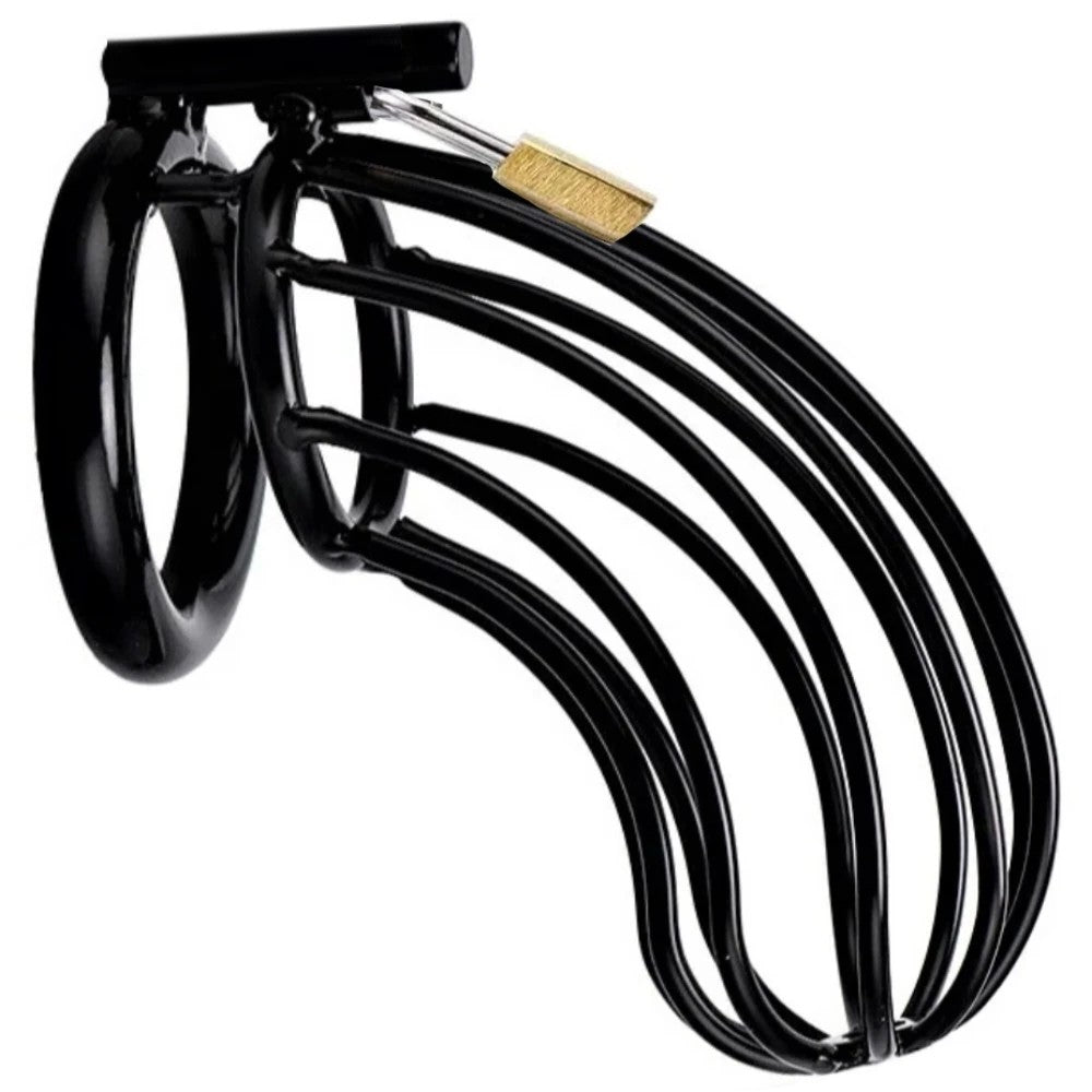 Male Chastity Breathable Cage Nefes Alınabilir Penis Kilidi 50 mm