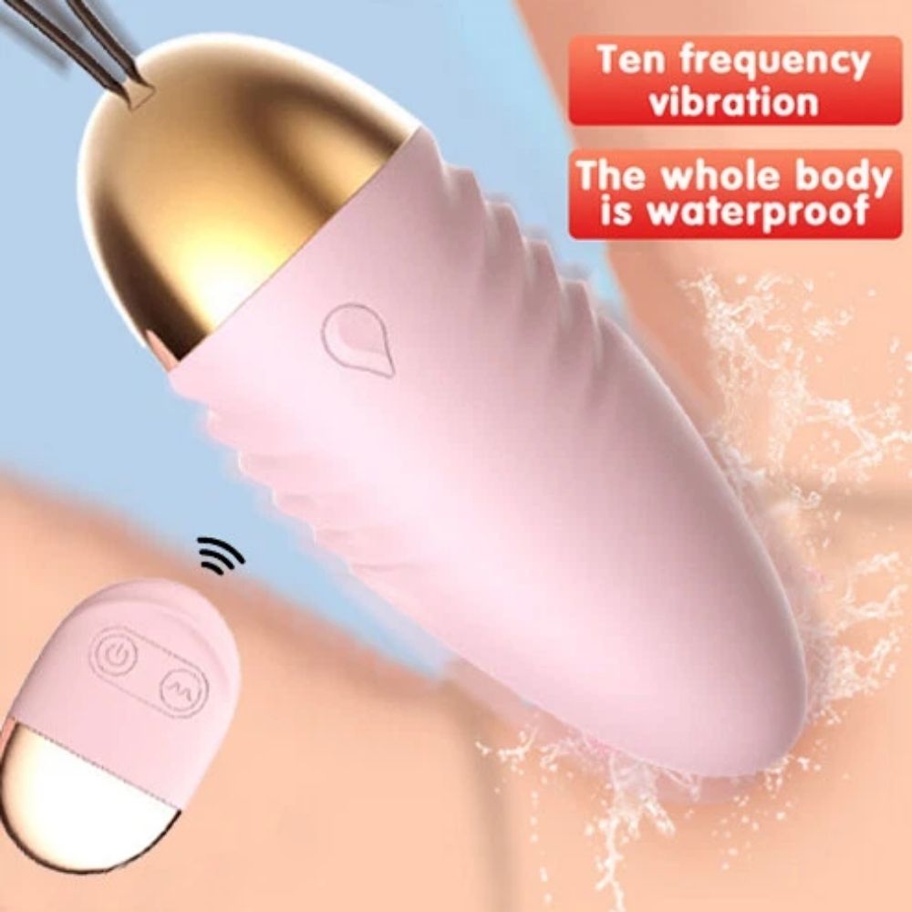 Spark Of Love 10 Mod Uzaktan Kumandalı Egg Vibrator Pink