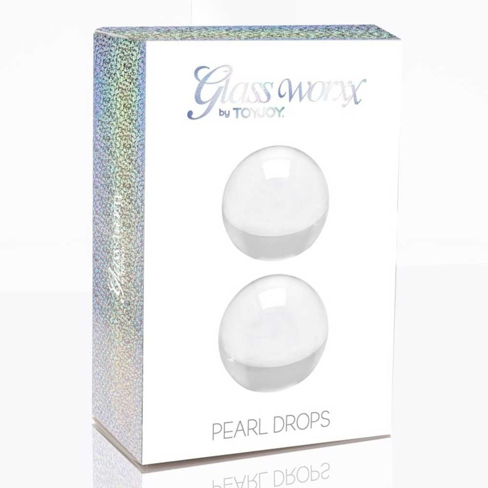 ToyJoy Glass Worxx Pearl Drops Glass Balls