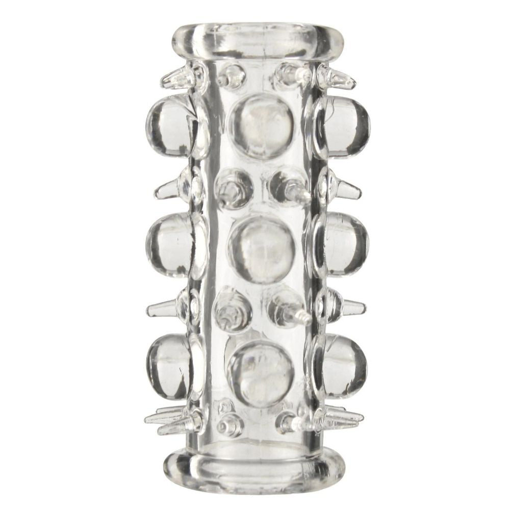 Seven Creations Uyarıcı Silikon Yumuşak Dokulu Yarım Penis Kılıfı