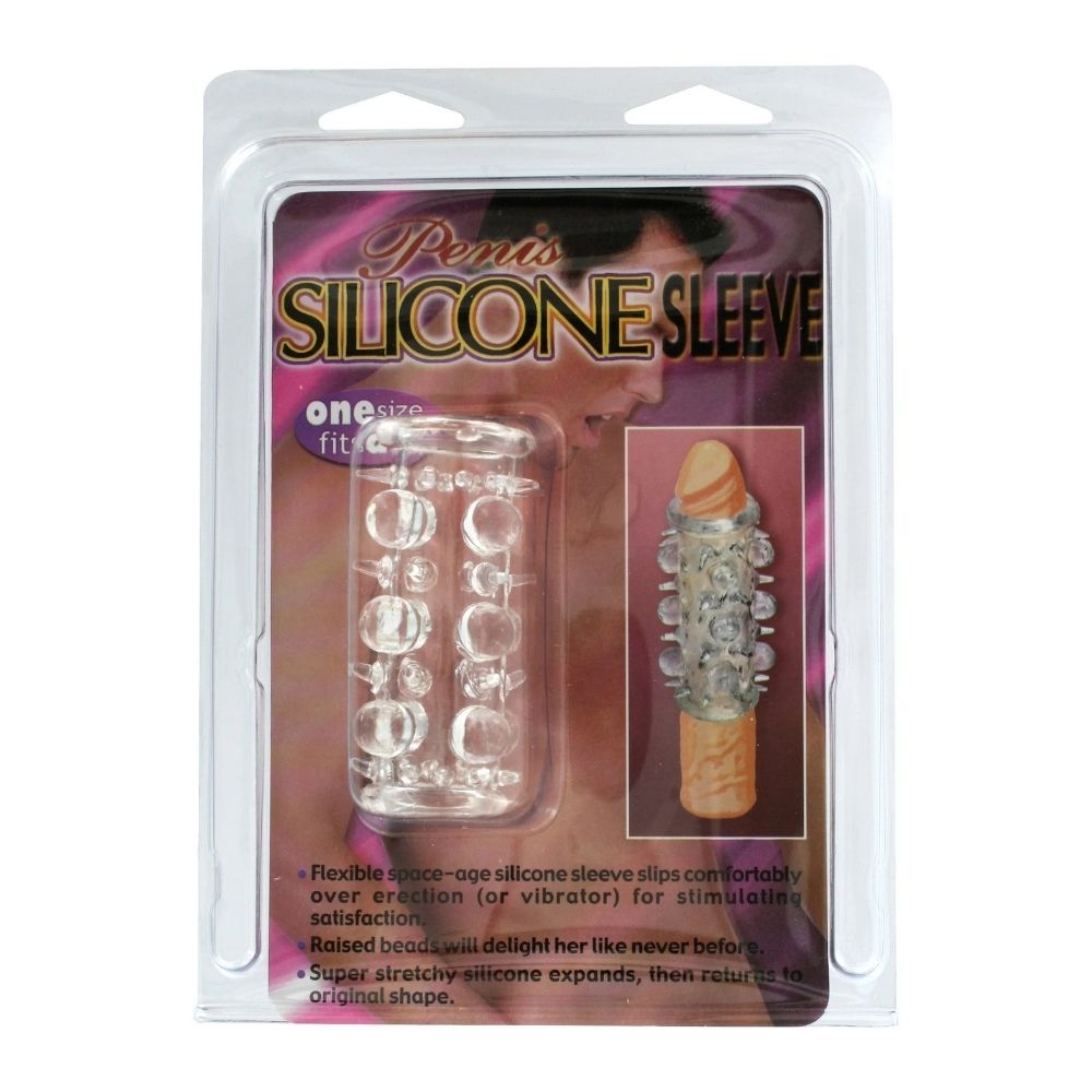 Seven Creations Uyarıcı Silikon Yumuşak Dokulu Yarım Penis Kılıfı