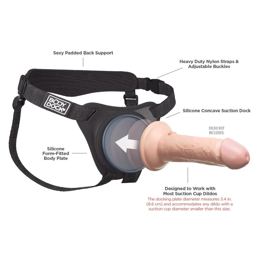 Pipedream Body Dock Elite Strapon Penis Kemeri