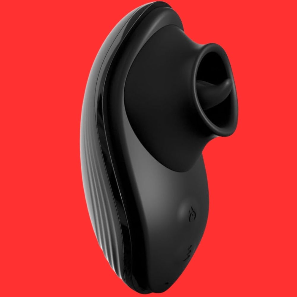 Pipedream Control By Sir Richard's Silicone Rim Joy Rechargeable Tongue Vibrator