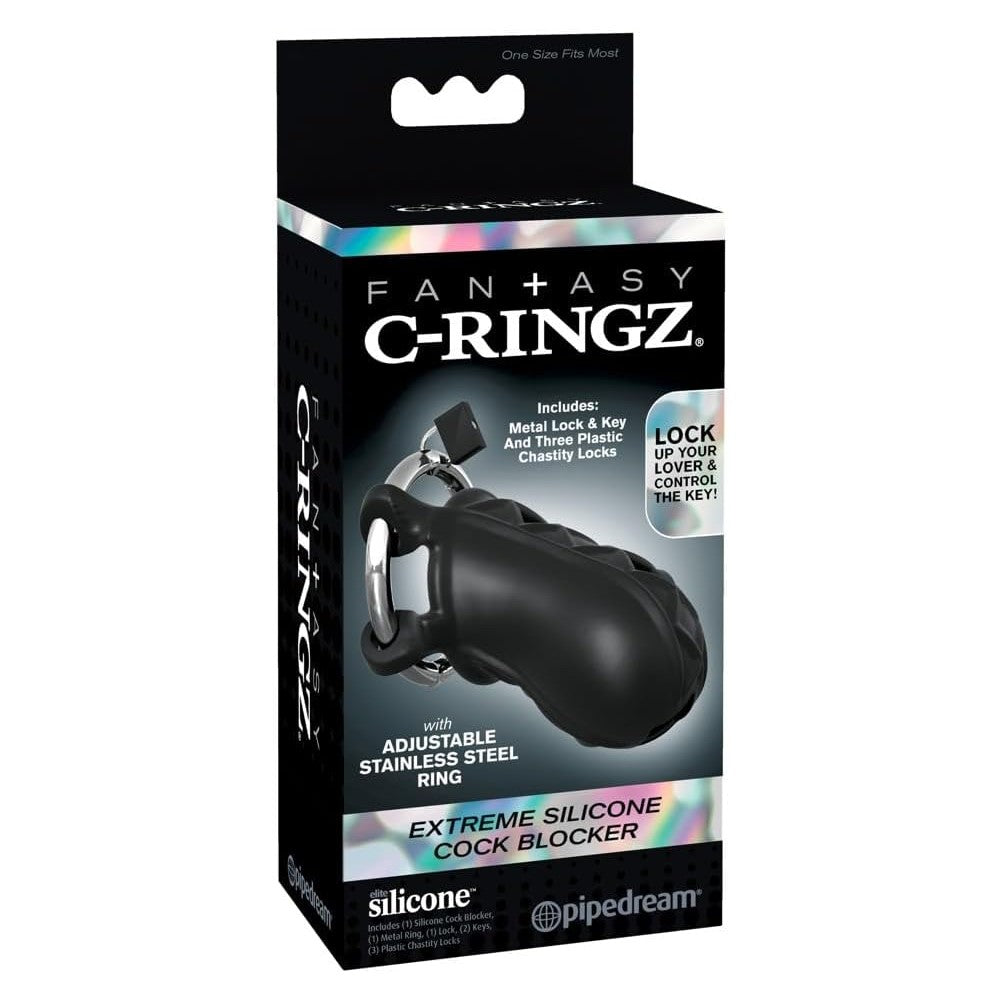 Pipedream Fantasy C-Ringz Extreme Cock Blocker Silikon Penis Kilidi