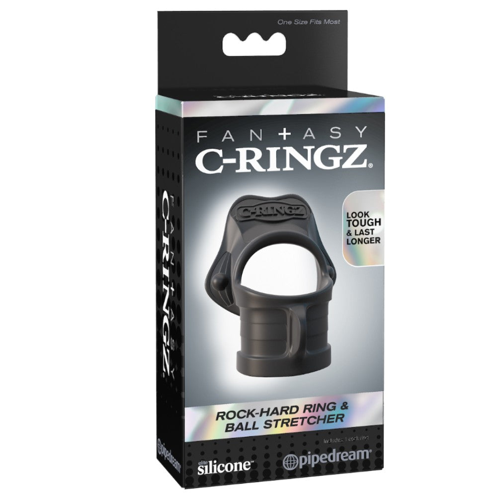 Pipedream Fantasy C-Ringz Rock Hard Ring & Ball Stretcher Penis Halkası