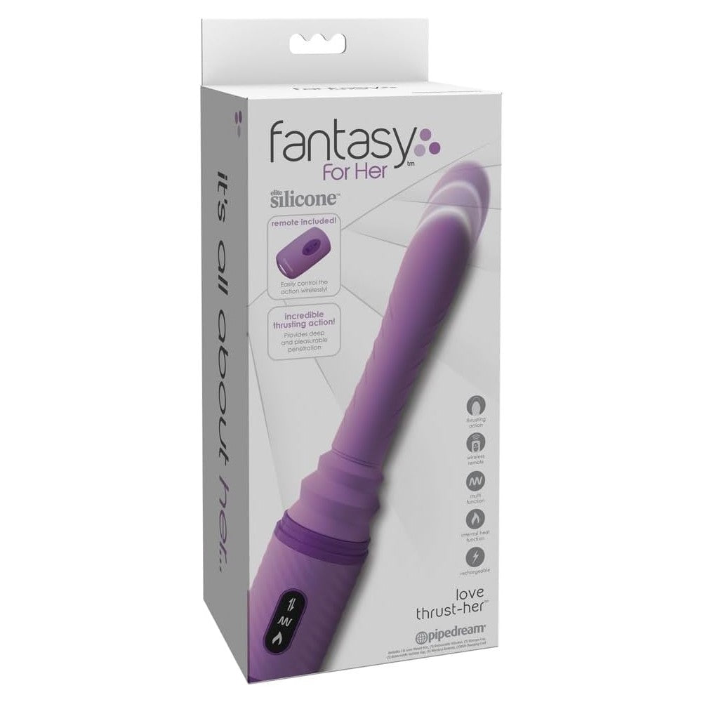 Pipedream Fantasy For Her Love Thrust-Her Uzaktan Kumandalı Sex Makinesi Vibratör
