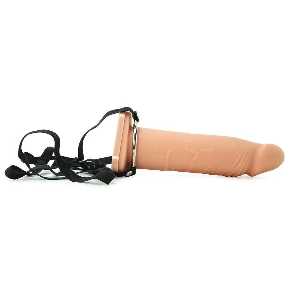 Pipedream Fantasy X-Tensions 8" Silicone Hollow Extension Strap-On