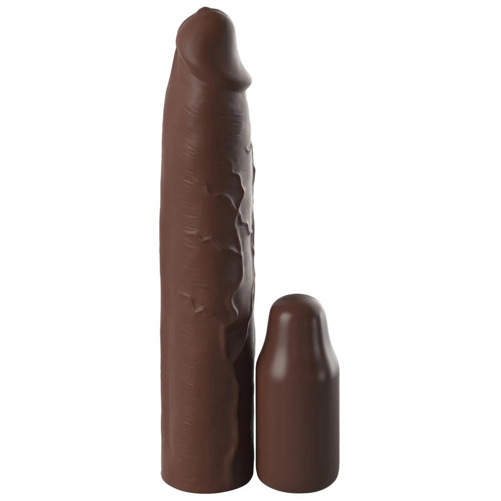 Pipedream Fantasy X-Tensions Elite 3'' Longer Penis Sleeve Brown