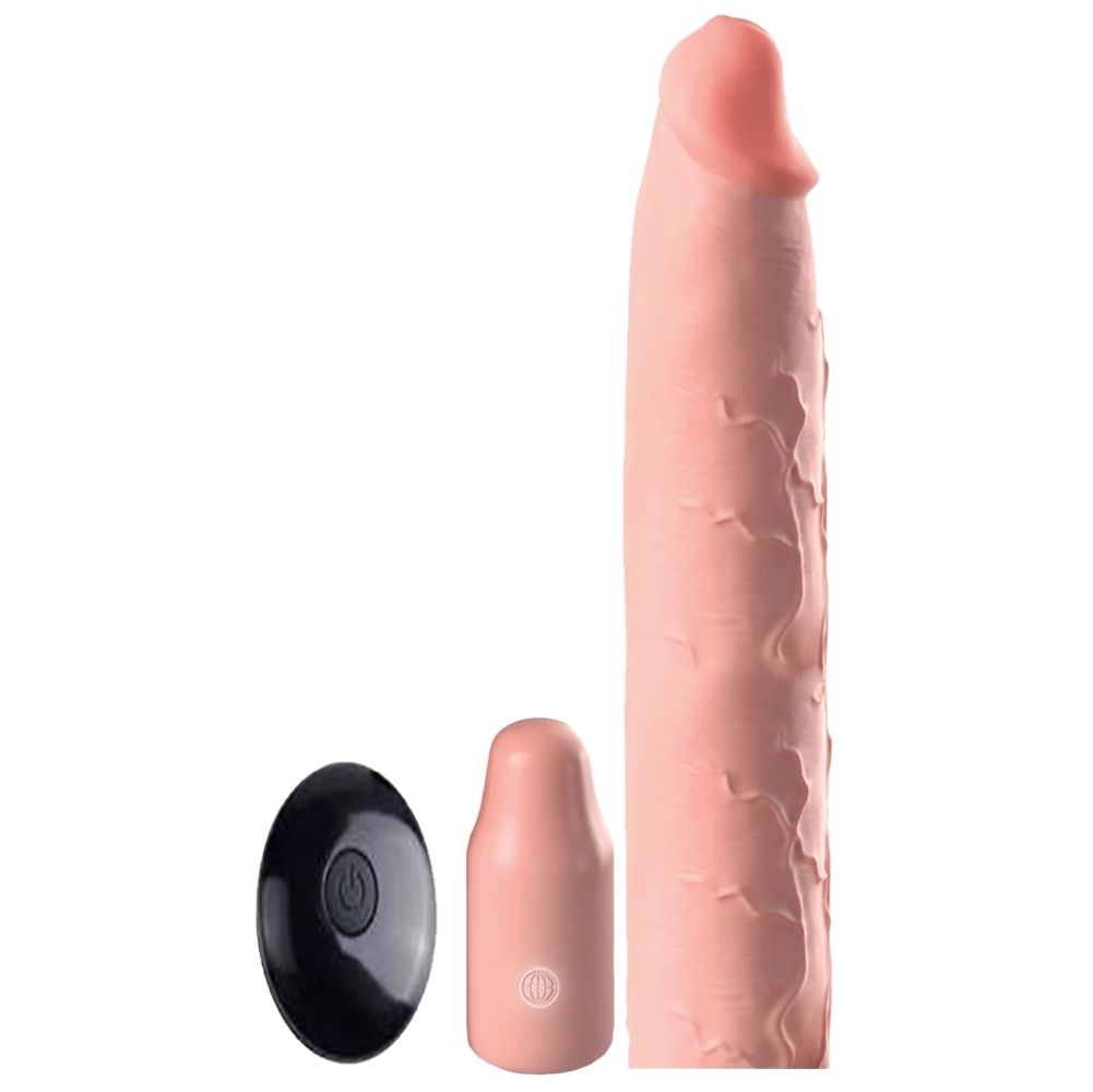 Pipedream Fantasy X-Tensions Elite 3'' Vibrating Remote Sleeve Penis Kılıfı