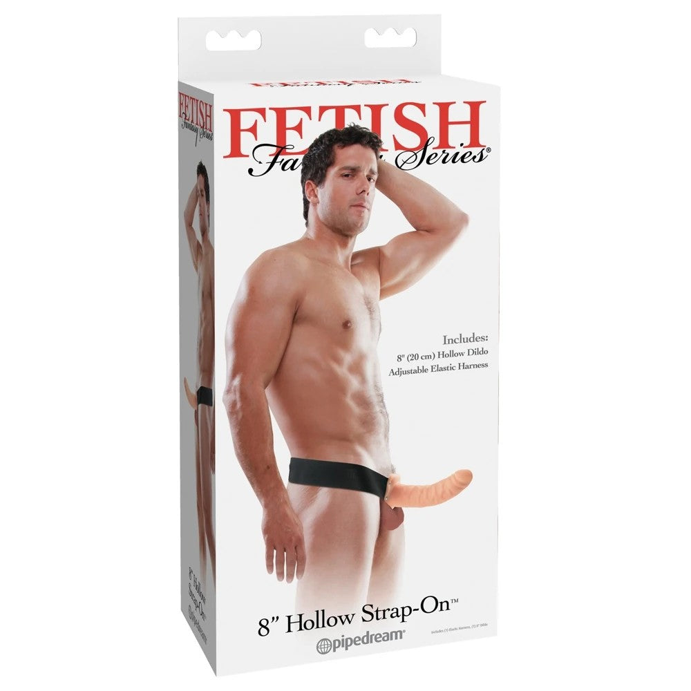 Pipedream Fetish Fantasy Series 8 İnch Hollow Strap-On