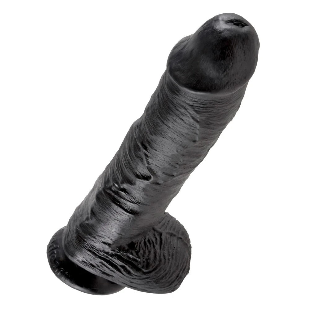 Pipedream King Cock 10 Inch Cock With Balls 25 cm Realistik Penis Black